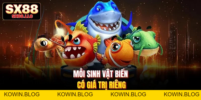 Bắn Cá SX88 - Khám Phá Đại Dương Bao La, Sống Động - kowin